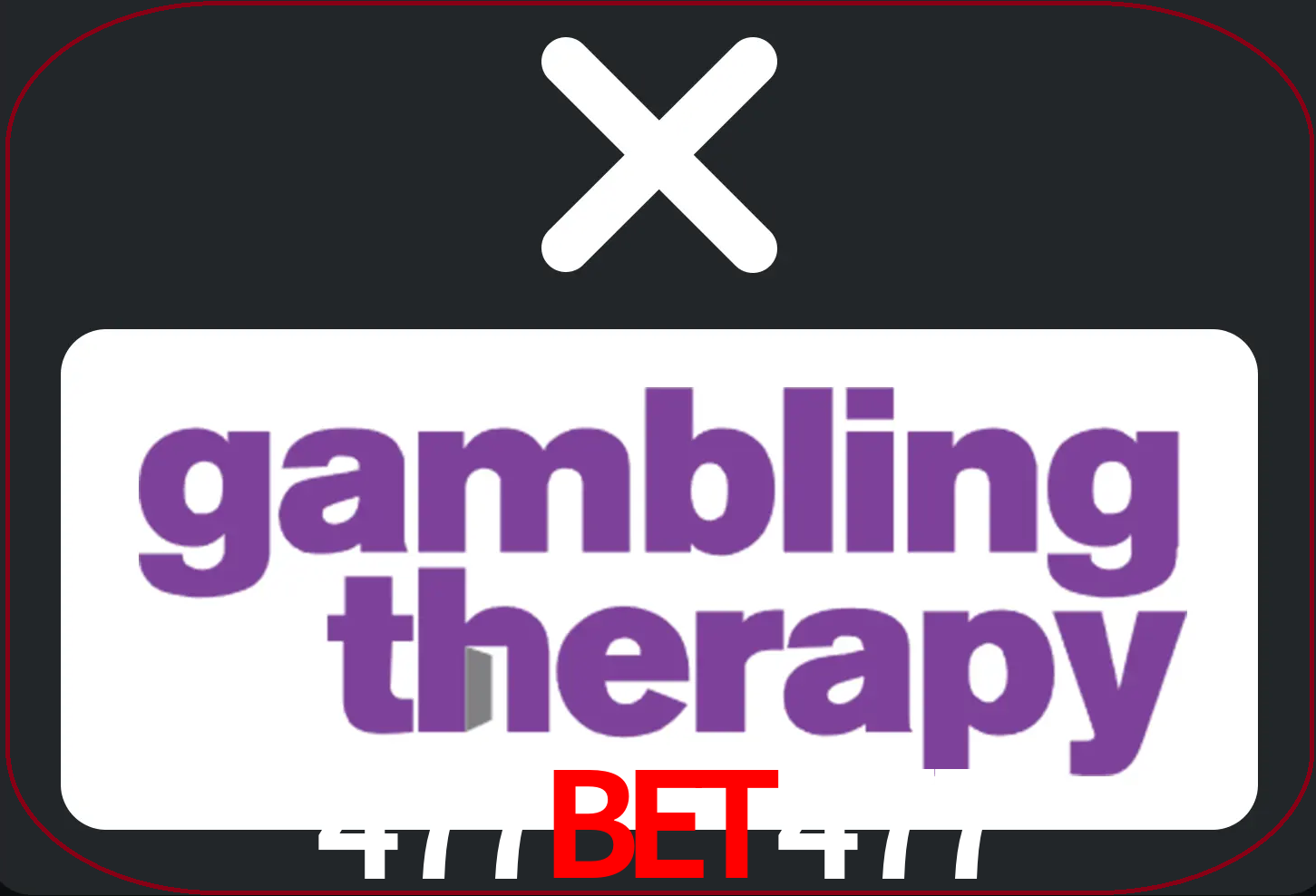 Peça ajuda à Gambling Therapy se você luta contra o vício do jogo.